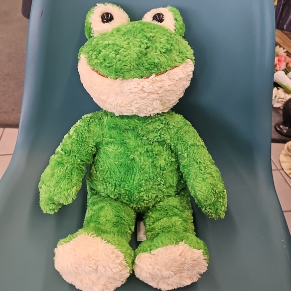 Build-A-Bear | Toys | Smiling Frog 7 Plush Build A Bear Retired Green ...